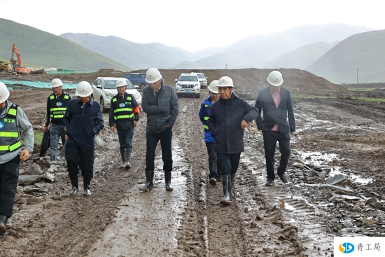 【工作动态】白成中董事长赴夏囊水库工地调研指导工作