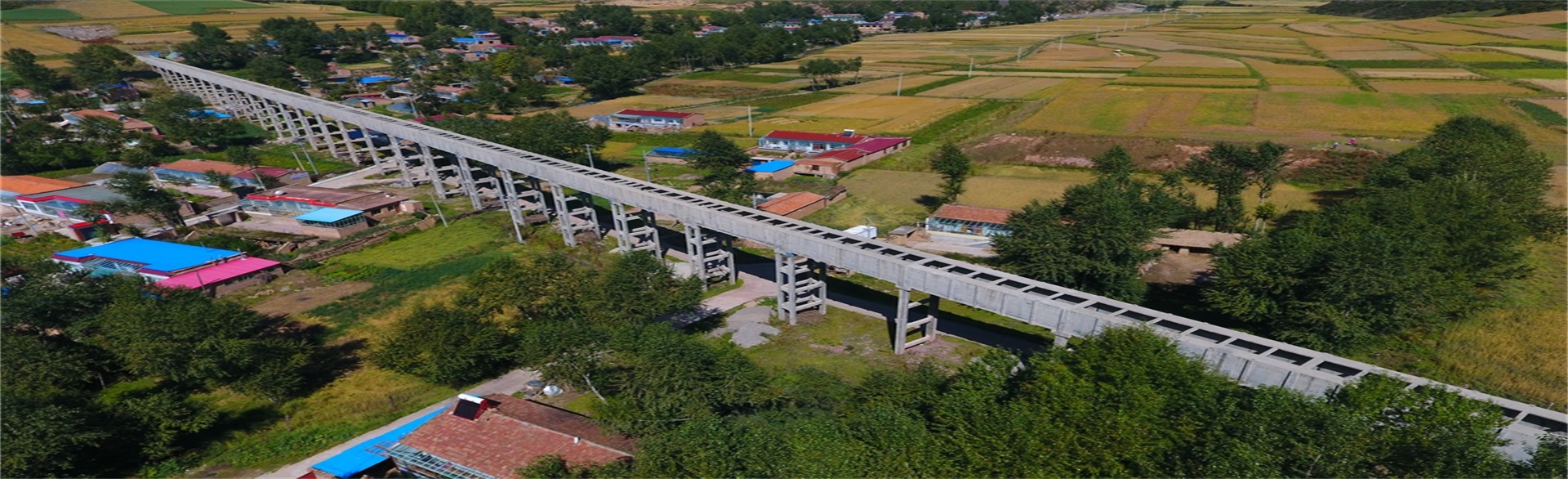 湟水北干五标渡槽