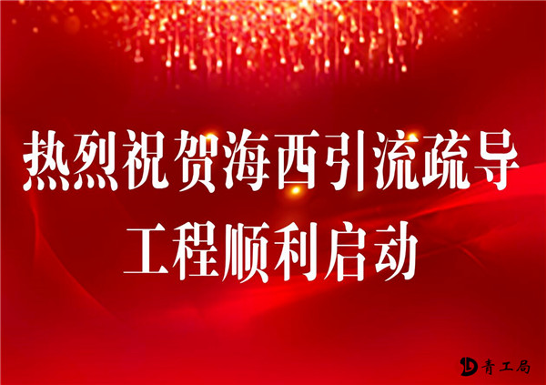 海西引流疏导工程顺利启用