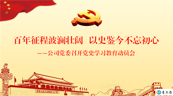 百年征程波澜壮阔  以史鉴今不忘初心  ——公司党委召开党史学习教育动员会